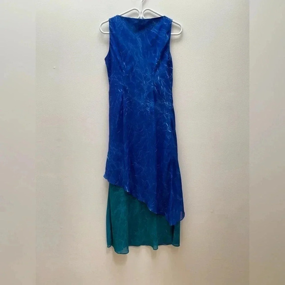 Vintage - Waterfall Double Layer Maxi Dress - Picture 3 of 5